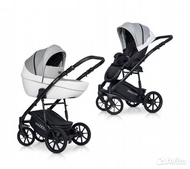 Коляска riko basic pacco (2 в 1) новая