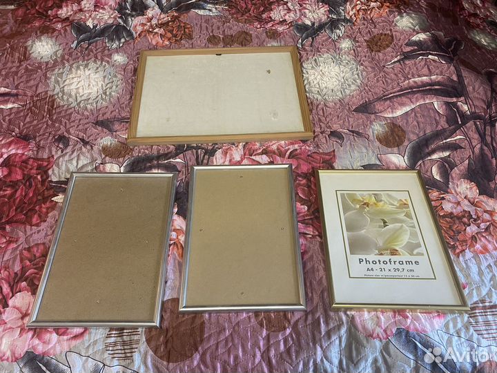 Рамки А4 3шт + 30х40 1шт