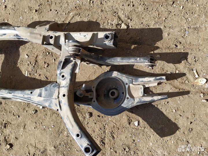 Задний подрамник kia sportage 3 полный привод