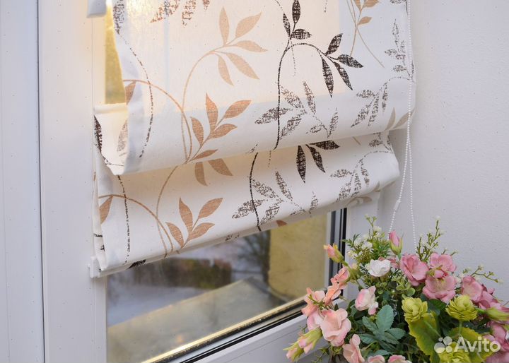 Римские шторы. Более 500 видов ткани