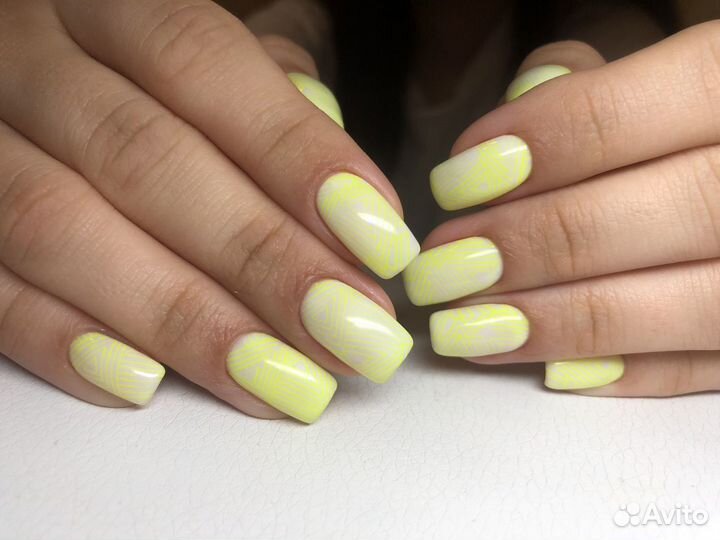 Маникюр, педикюр, наращивание, укрепление, гельлак