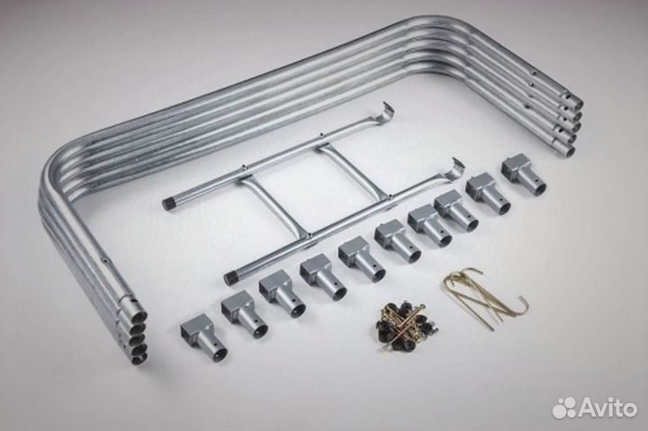 Батут для активного отдыха (синий)