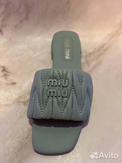 Тапочки, miu miu женски размер 36