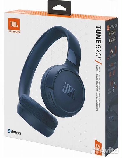 Беспроводные наушники JBL tune 520bt