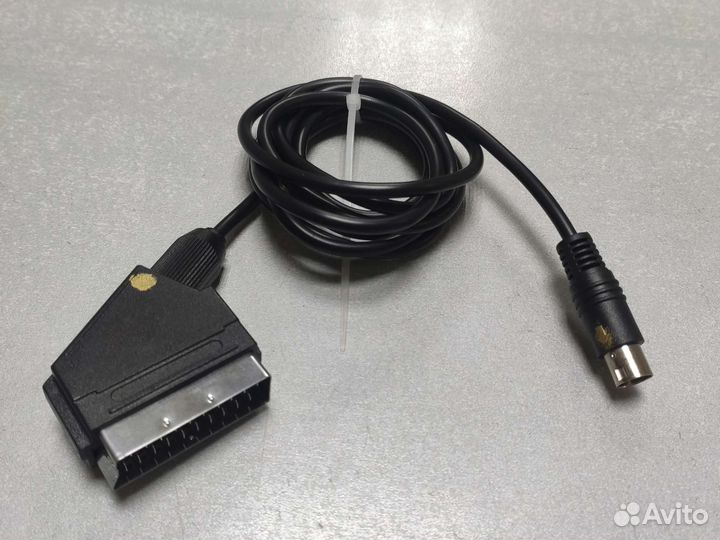 Scart кабель rgb для sega genesis+ C-sync мод