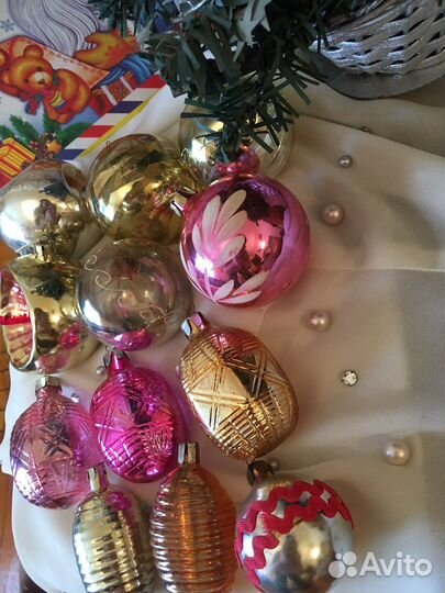 Игрушки елочные СССР