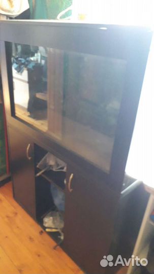 Аквариум с тумбой 200литров,3 тысячи