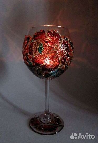 Бокал - подсвечник