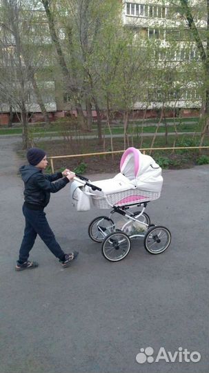 Эксклюзивная Коляска из лозы ручной работы