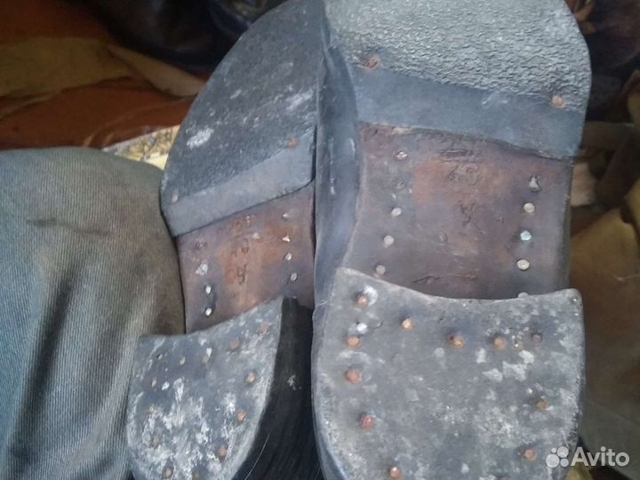 Сапоги хромовые СССР