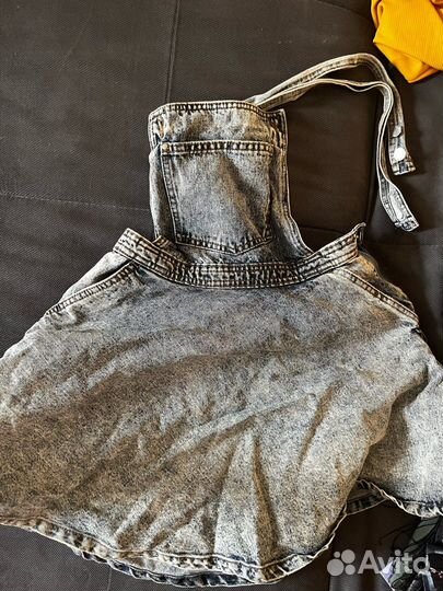 Джинсовый сарафан
