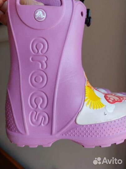Crocs сапоги c8, с11