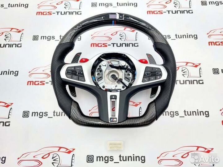 Руль M BMW X3 G01 X3M F97 дисплей подогрев карбон