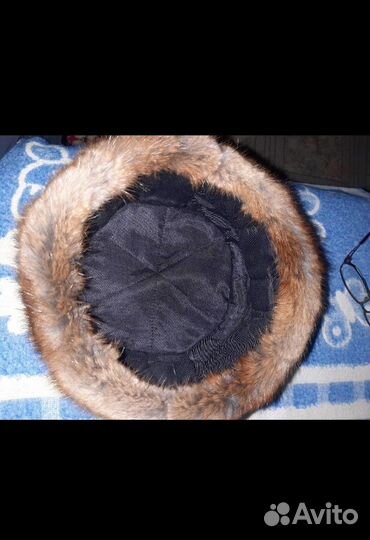 Норковая шапка мужская