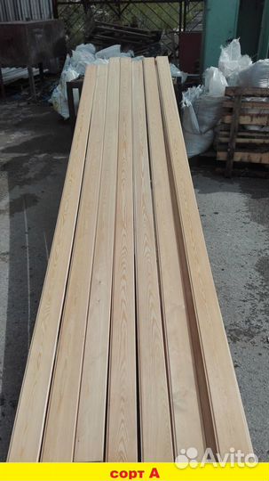 Вагонка Лиственница разных сортов