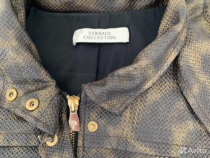 Gianni Versace плащ дождевик короткий размер 40