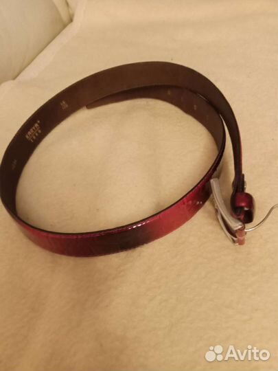 Ремень женский кожаный