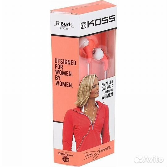 Наушники koss KEB32 C Coral