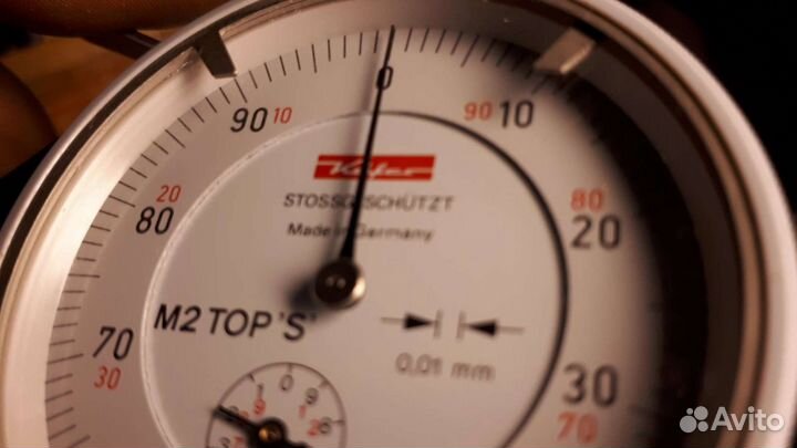 Измеритель толщины стенок дульца гильзы