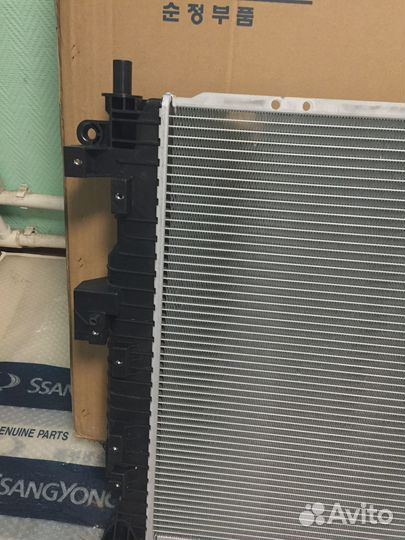 Основной радиатор, Ssang Yong Kyron Actyo