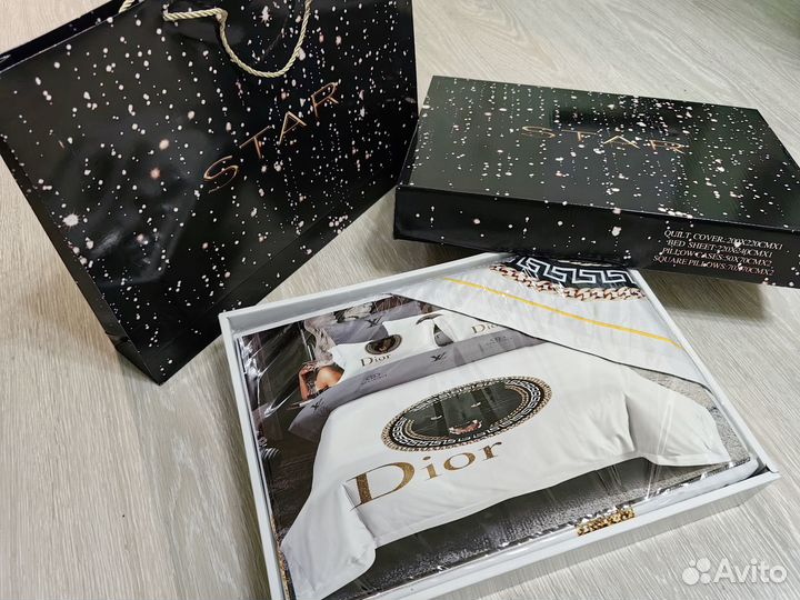 Постельное белье брэндовое евро