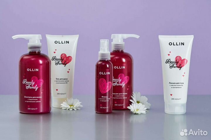 Ollin шампунь бальзам спрей