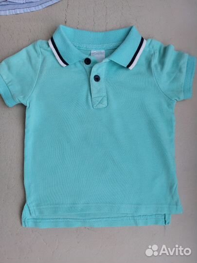 Комплект для мальчика 80. Рубашка, джинсы,поло