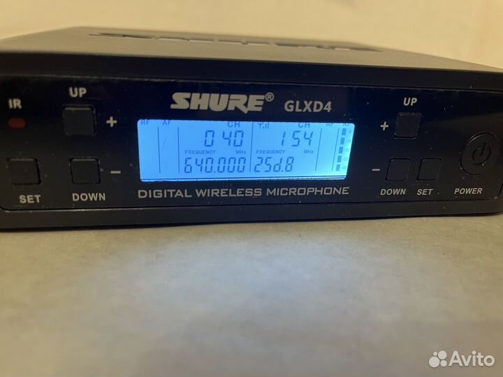 Радиосистема с 2мя микрофонами shure glxd4