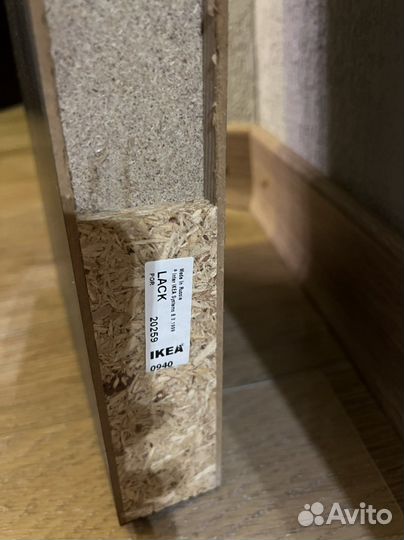 Полка навесная IKEA black