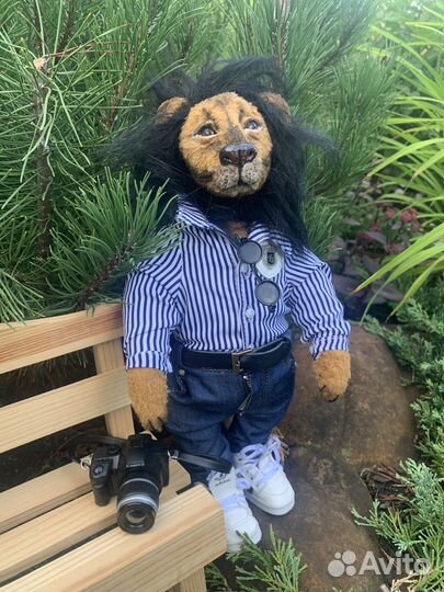 Львы Тедди - ручная работа