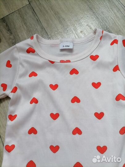 Боди для девочки 68