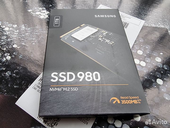 SSD накопитель Samsung 980 MZ-V8V1T0BW 1тб