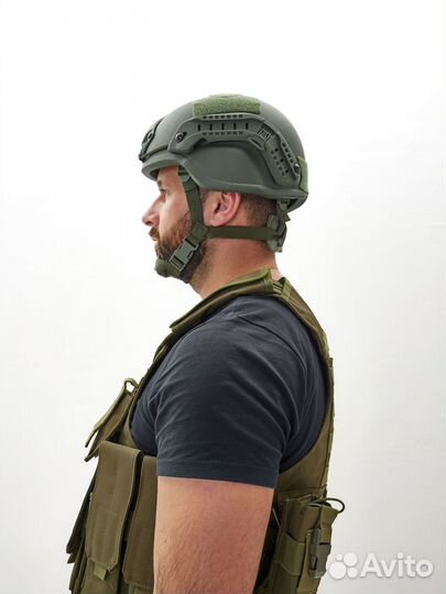 Баллистический шлем с ушами (Mich), Бр 2