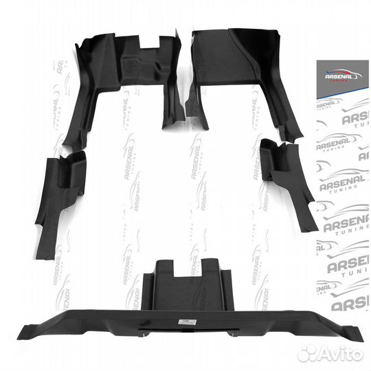 Комплект накладок на ковролин для Duster 2 2021г