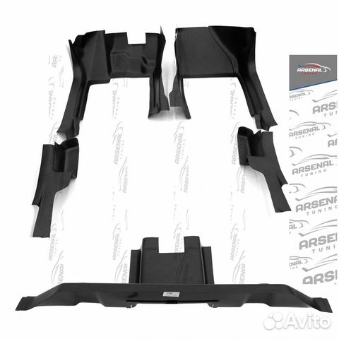 Комплект накладок на ковролин для Duster 2 2021г