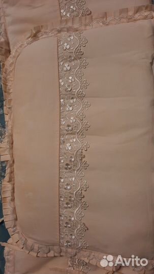 Балдахин в кроватку+бортики (комплект)