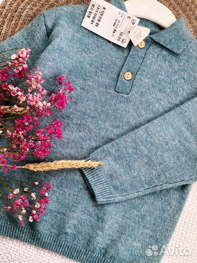 Свитер джемпер на мальчика H&M 86