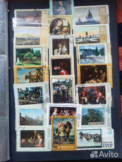 Почтовые марки СССР альбом