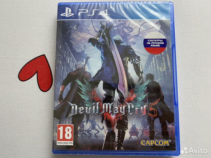 Devil May Cry 5 PS4 (Новый Диск, Русские Субтитры)