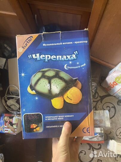 Игрушка Черепаха ночник