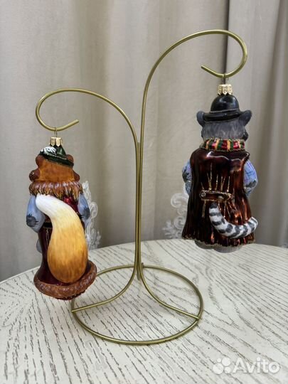 Елочные игрушки стекло ирена