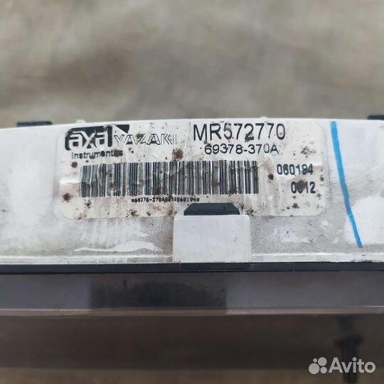 Mitsubishi galant 8 панель приборов