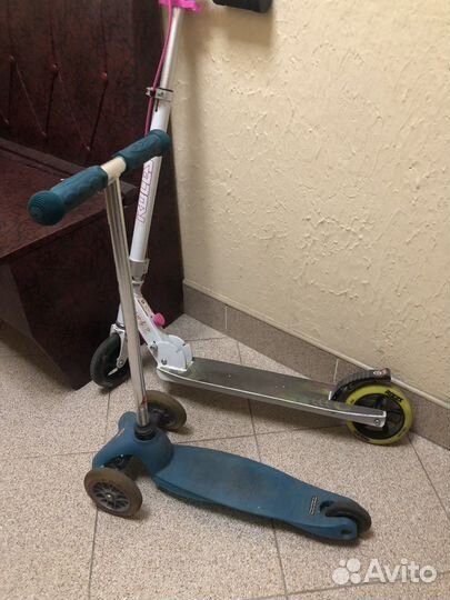 Самокат детский трёх-колесный бу