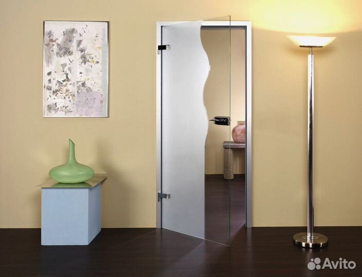 Стеклянные двери