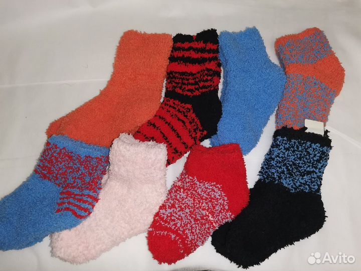 Носки ручной вязки теплые