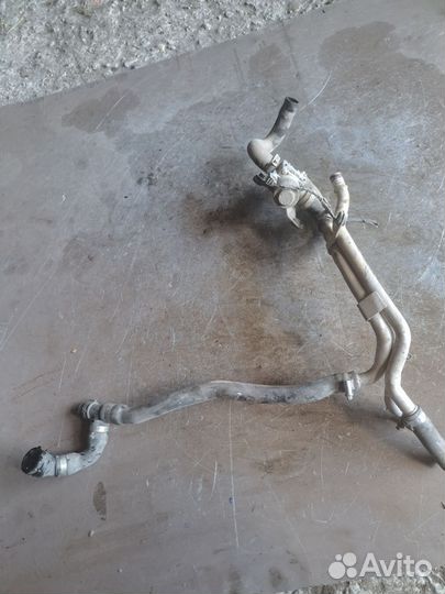 Клапан печки в сборе с трубками BMW E65