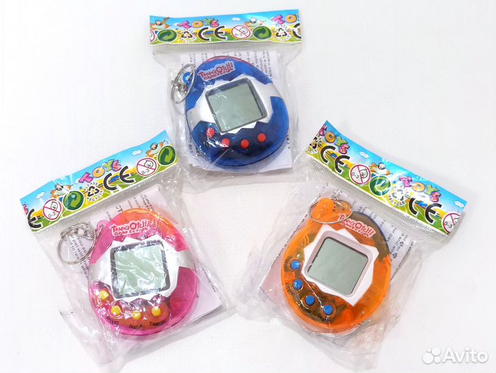 Тамагочи Tamagotchi игрушка брелок