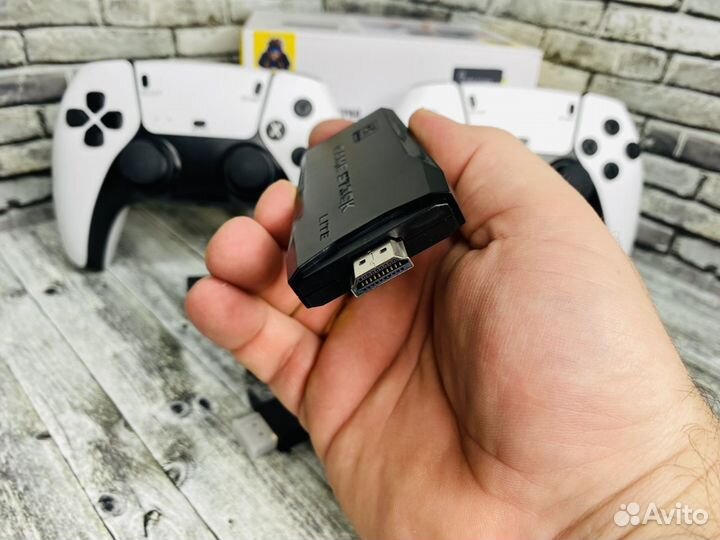 Игровая приставка game stick 64gb с ретро играми