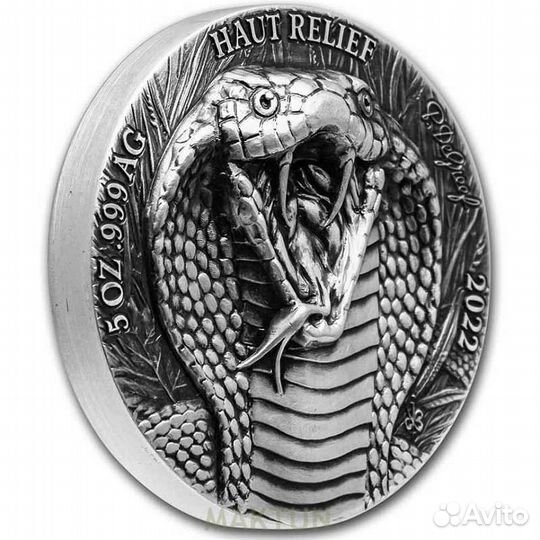 Код-Д' Ивуар 2022г Королевская Кобра