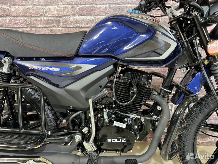 Мотоцикл Roliz Premium 150cm3 ЭПТС колеса 18